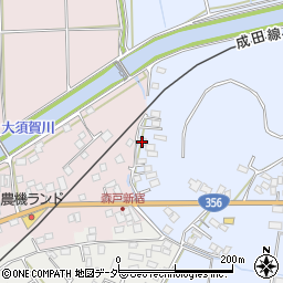 千葉県香取市佐原ホ536周辺の地図