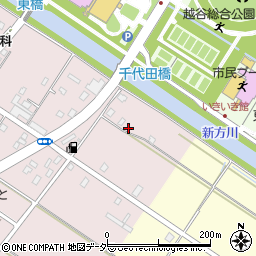 埼玉県越谷市増林5322周辺の地図