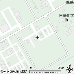 東邦化学工業株式会社　鹿島工場周辺の地図