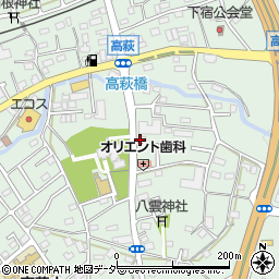 株式会社興研　埼玉事業所周辺の地図