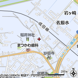 千葉県香取市佐原ホ498周辺の地図