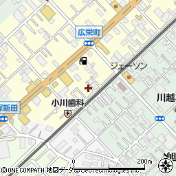 埼玉県川越市広栄町5-37周辺の地図