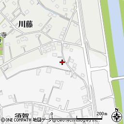 埼玉県吉川市須賀345-4周辺の地図