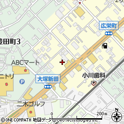 埼玉県川越市広栄町23周辺の地図