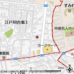 江戸川台フラットＡ棟周辺の地図