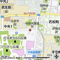 武生棋院周辺の地図