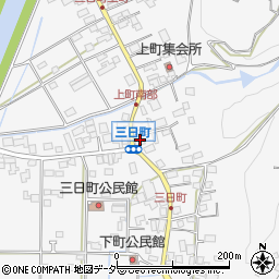 長野県上伊那郡箕輪町三日町1845周辺の地図