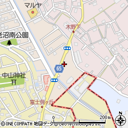 埼玉県さいたま市見沼区東新井960周辺の地図