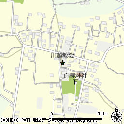 川越教会周辺の地図