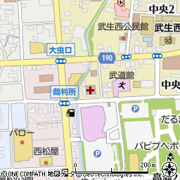 武生税務署周辺の地図