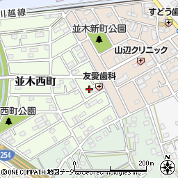 埼玉県川越市並木西町11周辺の地図