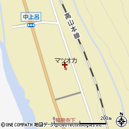 セリアマツオカ萩原店周辺の地図