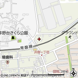宇田川株式会社　取手油槽所周辺の地図
