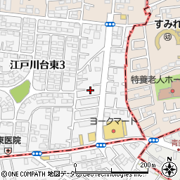 江戸川台19号公園周辺の地図