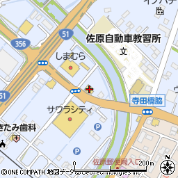 千葉県香取市佐原ホ1238周辺の地図