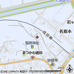 千葉県香取市佐原ホ504周辺の地図