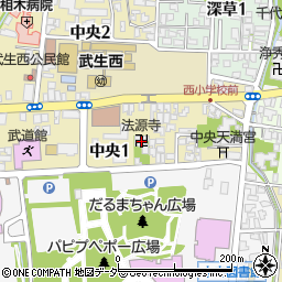 〒915-0814 福井県越前市中央の地図