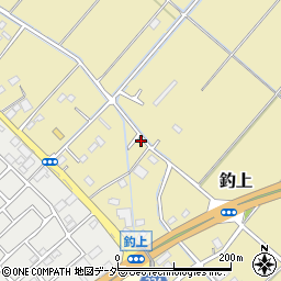 埼玉県さいたま市岩槻区釣上641-5周辺の地図