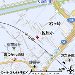 千葉県香取市佐原ホ1278-4周辺の地図