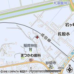 千葉県香取市佐原ホ504-22周辺の地図