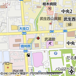 武生労働基準監督署周辺の地図