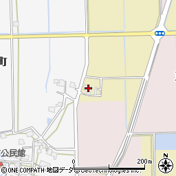 福井県越前市金屋町周辺の地図