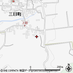 長野県上伊那郡箕輪町三日町77周辺の地図