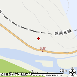 福井県大野市板倉周辺の地図