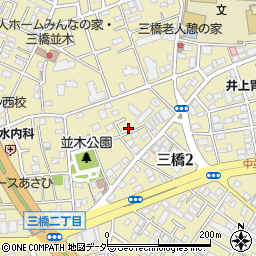 八栄荘周辺の地図