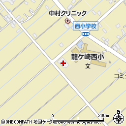 龍ヶ崎市学校給食センター第２調理場周辺の地図
