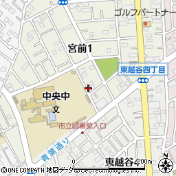 株式会社学総　中央センター周辺の地図