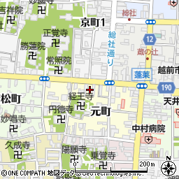 前田美智バレエ教室周辺の地図