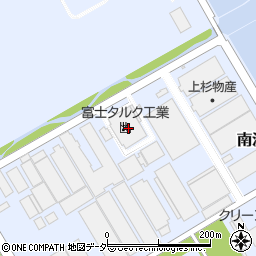 富士タルク工業株式会社　鹿島工場周辺の地図