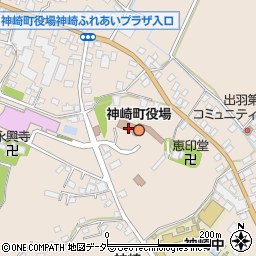 千葉県香取郡神崎町周辺の地図