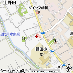 埼玉県さいたま市緑区上野田71周辺の地図