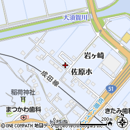 千葉県香取市佐原ホ1297周辺の地図