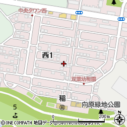 茨城県取手市西周辺の地図