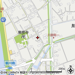 埼玉県吉川市川藤145-1周辺の地図
