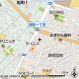 青梅信用金庫川越支店周辺の地図
