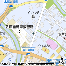 千葉県香取市佐原ホ1159-113周辺の地図