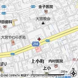 栃木銀行大宮支店周辺の地図
