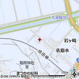 千葉県香取市佐原ホ1301-6周辺の地図