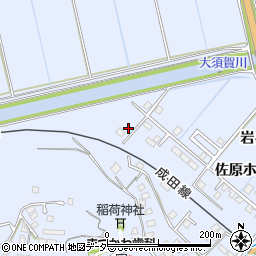 千葉県香取市佐原ホ1309周辺の地図