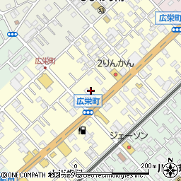 埼玉県川越市広栄町9周辺の地図