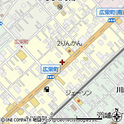 埼玉県川越市広栄町9-1周辺の地図