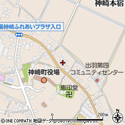 千葉県香取郡神崎町神崎本宿324周辺の地図