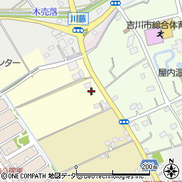 埼玉県吉川市川野179周辺の地図
