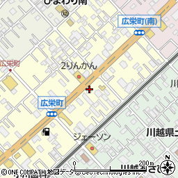 菅沼産業川越営業所周辺の地図