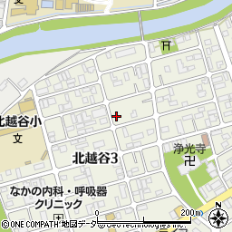 埼玉県越谷市北越谷3丁目21-11周辺の地図