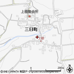 長野県上伊那郡箕輪町三日町134周辺の地図